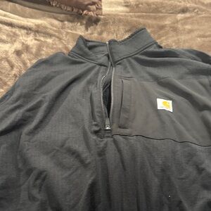 Carhartt Dark Gray Quarter-Zip Jacket